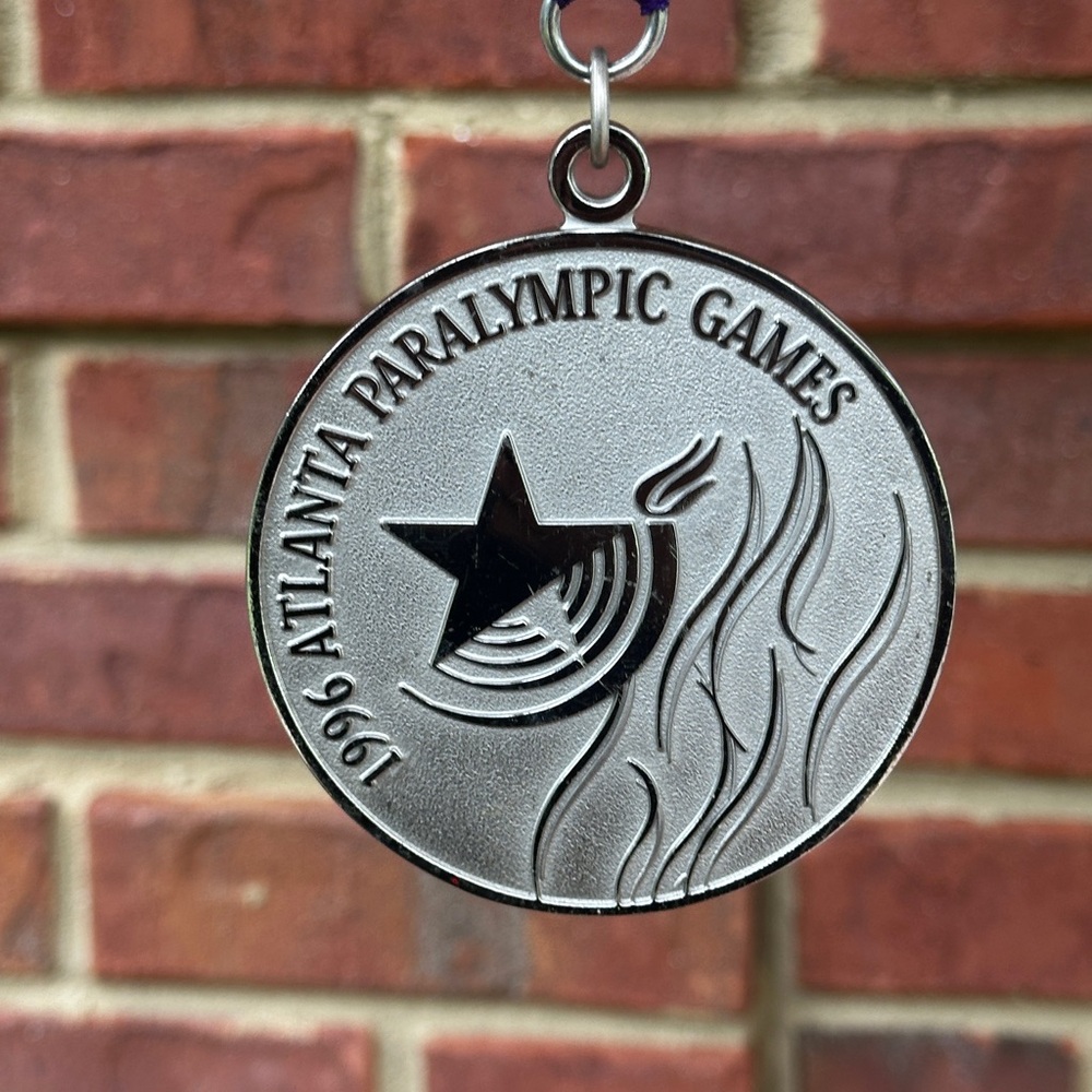 1996 Atlanta Paralympic Games Silver Medal
